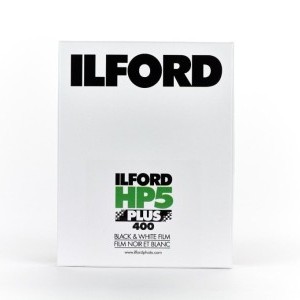 Ilford HP5 Plus fekete-fehér síkfilm (4x5 inch) 10,2 x 12,7 cm / 25 lap