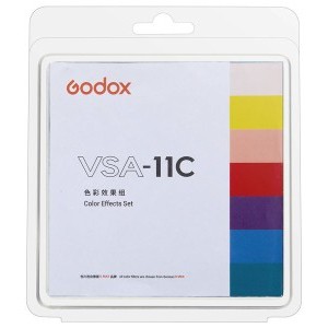 Godox VSA-11C Spotlight Color gel szett