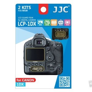 JJC LCP-1DX LCD kijelző védő fólia