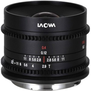Laowa 9mm T2.9 Zero-D Cine L Mount objektív