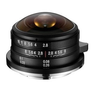 Laowa 4mm f/2.8 Circular Fisheye MFT objektív