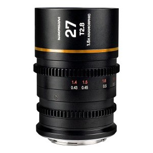 Laowa Nanomorph 27mm T2.8 1.5X S35 (Amber) Fuji X objektív