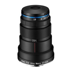 Laowa 25mm f/2.8 2.5-5X Ultra-Macro (Sigma/Panasonic/Leica) L mount objektív