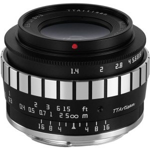 TTArtisan 23mm F1.4 objektív (Leica L bajonett) fekete-ezüst