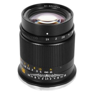 TTArtisan 50mm F1.4 objektív (Nikon Z bajonett) fekete