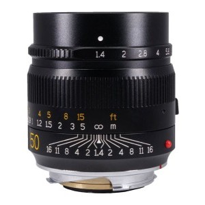 TTArtisan 50mm F1.4 objektív (Leica M bajonett) fekete