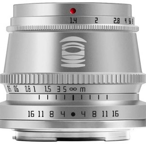 TTArtisan 35mm F1.4 objektív (Fuji X bajonett) ezüst