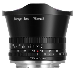 TTArtisan 7,5mm F2 objektív (Sony E bajonett)