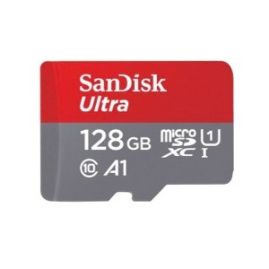 Sandisk 128 GB MicroSD Ultra 140mb/s CL10 UHS-I A1