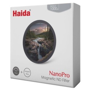 Haida 82mm Mágneses NanoPro ND 1000x (3.0) szűrő (adapter gyűrűvel)