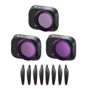 K&F Concept DJI Mini 3 Pro szűrő szett 3 darabos