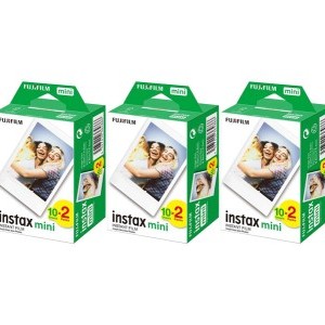 Fujifilm Instax Mini Twin 3 csomag 2x10 lap