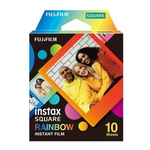 Fujifilm Instax film Square Rainbow (10 lap)