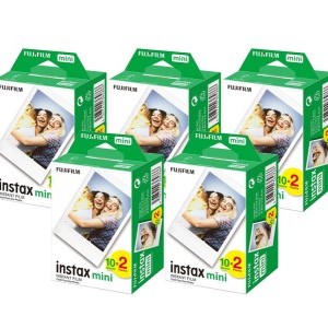 Fujifilm Instax Mini Twin 5 csomag 2x10 lap