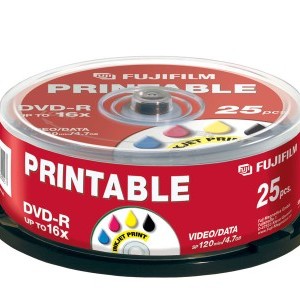 Fuji DVD-R 4.7GB 16X Inkjet, 25db