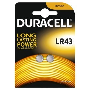 Duracell LR 43 gombelem dupla