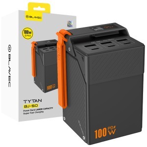 Blavec BJ-50 Tytan 50000 mAh 100 W powerbank fekete