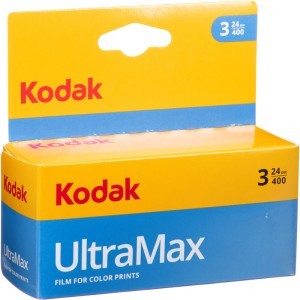 Kodak UltraMax 400 135-24 (3-pack) színes negatív film (3 darab) (EXP. 12/2025) LEJÁRT