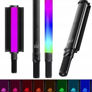 Ulanzi VL360 RGB LED fénycső, 55 cm, fekete
