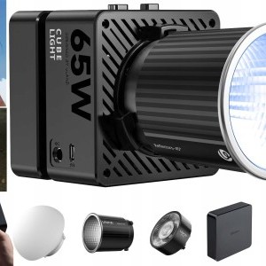 Ulanzi EC65 65 W-os kétszínű COB LED stúdiólámpa