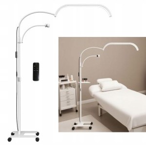Michael Marinelli GX520R 45 W LED félhold kozmetikai lámpa állvánnyal, fehér