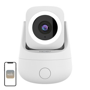 MOES WCM-P67 intelligens beltéri Wi-Fi IP-kamera, 3 MP