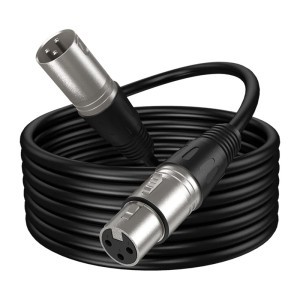 Fifine L9C XLR kábel, 180 cm, fekete