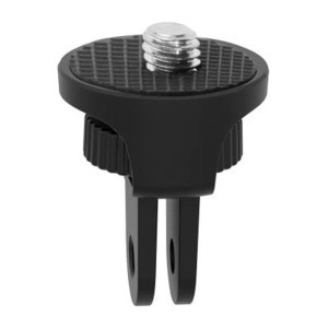 PULUZ állítható 1/4 hüvelykes ABS állványadapter akciókamerákhoz, fekete