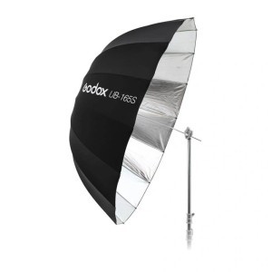 Godox UB-165S parabolikus fényvisszaverő esernyő, fekete, 165 cm