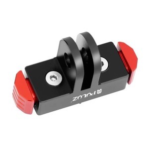 PULUZ mágneses tartó GoPro HERO13 Black / MAX2 kamerához, fekete-piros
