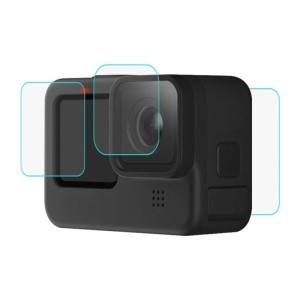 Puluz PU507 edzett üveg védőkészlet GoPro HERO12/11/10/9 fekete kamerához