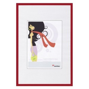 Walther New Lifestyle műanyag képkeret 40x60 piros