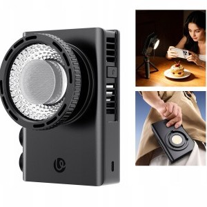 Ulanzi C01 COB LED videólámpa, 100W, Bi-Color, 2700-6500K, Mini Bowens, USB-C