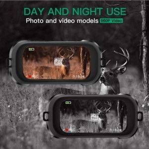 KF Concept éjjellátó távcső 4x digitális zoom, kijelző, videófelvétel (NV3180)-2