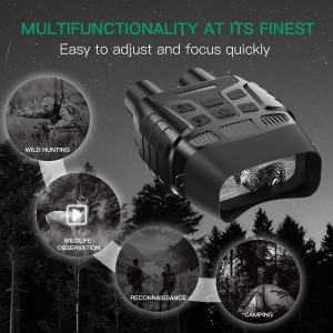 KF Concept éjjellátó távcső 4x digitális zoom, kijelző, videófelvétel (NV3180)-5