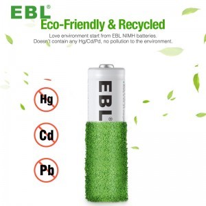 EBL ceruza akkumulátor AA 2800mAh 4db NI-MH (LN-8112)-3