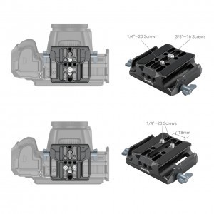 SmallRig univerzális LWS baseplate 15mm rúd csatlakozással (3357)-4
