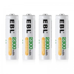 EBL ceruza akkumulátor AA 2300mAh 4db R6 NI-MH (LN-8111)-0
