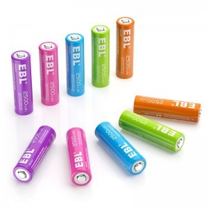 EBL ceruza akkumulátor AA 2500mAh 10db NI-MH (LN-CH8125)