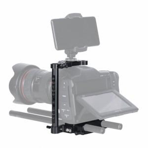 NICEYRIG Half Camera Cage BMPCC 6K Pro kamerához dupla 15mm rúd csatlakozással (454)-7