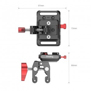 SmallRig Mini V Mount Battery Plate, akkumulátor adapter satuval (2989)-2