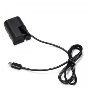 LP-E6 akkumulátor adapter - LP-E6 USB C folyamatos töltő akkumulátor (USBC-DRE6)-2