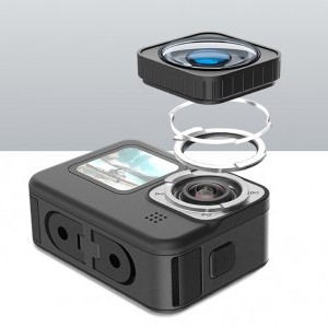 TELESIN Max Lens Mod objektív GoPro Hero 9 / Hero 10 / Hero 11 / Hero 12 akciókamerához (GP-LEN-001)-7