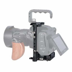 NICEYRIG Half Camera Cage BMPCC 6K Pro kamerához dupla 15mm rúd csatlakozással (454)-4