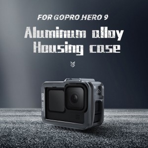 TELESIN alumínium cage GoPro Hero 9 / Hero 10 / Hero 11 / Hero 12 akciókamerákhoz (GP-FMS-901)-7