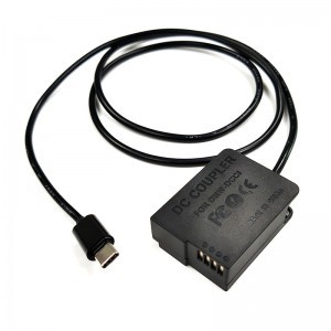 DMW-BLC12 akkumulátor adapter - DMW-BLC12 USB C folyamatos töltő akkumulátor (USBC-BLC12)-3