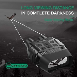 KF Concept éjjellátó távcső 4x digitális zoom, kijelző, videófelvétel (NV3180)-6