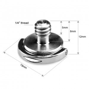 SmallRig 1/4'' menetcsavar gyorscseretalphoz (2db) (976)-3